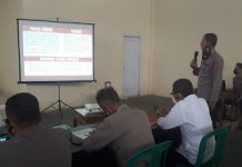 Polres Way Kanan Gelar Latpraops Bina Kusuma Krakatau 2021