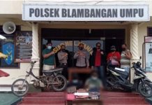 Polsek Blambangan Umpu Berhasil Amankan Pelaku Curi Motor