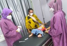 Pemuda Muhammadiyah Way Kanan Bantu Balita Oprasi Bibir Sumbing