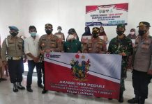 Percepatan Vaksinasi Covid-19, Polres Way Kanan Giat Vaksinasi dan Peresmian Kampung Herd Immunity Serta Baksos