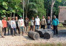 Serap Aspirasi Warga, Kakam Kota Bumi WK Lanjutkan Pembangunan Jalan
