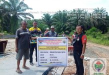 Pemerintah Desa Rejo Binangun Bangun Rabat Beton sepanjang 200 Meter