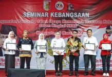 Wakil Ketua MPR RI isi Seminar Kebangsaan Di Kabupaten Tulang Bawang