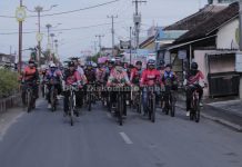 Bupati Tulang Bawang Dr Hj Winarti SE MH Mengadakan Acara “Gowes”