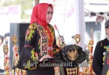 Bupati Tulang Bawang Winarti Resmikan Taman Ikatan Cinta Dan Kerukunan