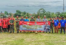 Kodim 0427/Way Kanan Menggelar Liga Santri piala KASAD