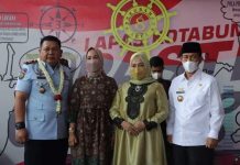 Bupati Lampung Utara H. Budi Utomo, S.E., M.M., Hadiri Sertijab Kalapas