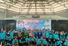 Dewan Pengurus Daerah Komite Nasional Pemuda Indonesia Lampung Utara Dilantik
