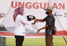 Bupati Tulang Bawang Dr Hj Winarti SE MH Laksanakan Kunker Di Kampung Ringin Sari