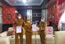 Dinas Kesehatan Kabupaten Tulangbawang Memberikan 73 ST Dan SPMT Kepada CPNS Formasi 2021