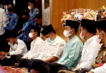 Bupati Lampung Utara Budi Utomo., SE., MM Hadiri Peringatan Hari Nuzulul Quran Tahun 1443 Hijriah Se – Provinsi Lampung