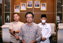 Bupati Lampung Utara H. Budi Utomo, S.E., M.M., Menerima Kunjungan Tim Satgasus Dana Pemulihan Ekonomi Nasional