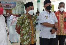 Jamaah Calon Haji Kabupaten Tulangbawang Tahun 1443 H / 2022 M Ikuti Manasik Haji