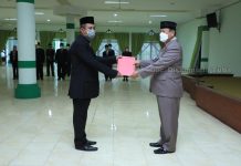 Bupati Winarti Tuba Lantik Pejabat Struktural di lingkup Pemerintah Kabupaten Tulang Bawang