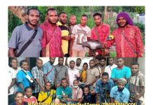 Mahasiswa Wilayah Adat Mepago Papua Barat Study di Kota Sorong