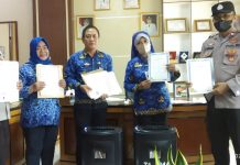 Dinas Pendidikan Kabupaten Tulangbawang Musnahkan Dokumen Tak Terpakai
