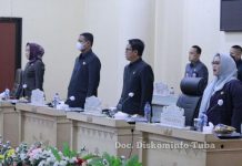 Bupati Winarti Hadiri Rapat Paripurna DPRD Kabupaten Tulang Bawang