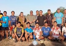 Bp, Hi, St, Juanda, SE, SH, Berikan Bantuan Kepada Tim Sepakbola Senayan City, FC