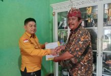 DPC Hanura Tulangbawang Serahkan 10 SK Pimpinan Anak Cabang