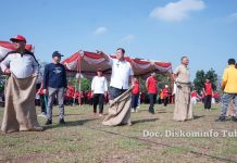 Bupati Tulang Bawang Buka Perlombaan Sambut HUT RI ke 77 Tahun 2022