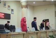 DPRD Kabupaten Tulangbawang Menggelar Rapat Paripurna Istimewa