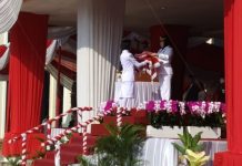 Bupati Winarti menjadi inspektur Upacara Peringatan Hari Ulang Tahun Republik Indonesia Ke-77 Tahun 2022