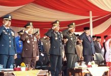 Kapolres Mesuji Hadiri Upacara Peringatan HUT RI ke 77