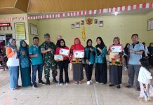 DESA AJI JAYA KECAMATAN SIMPANG PEMATANG LAKSANAKAN BERBAGAI LOMBA