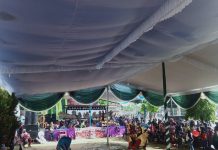 SENIMAN-SENIMAN PAGUYUBAN SEKAR PUJO BOWONO IKUT MEMERIAHKAN HARI ULANG TAHUN KE-77 RI