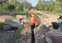 Pemerintah Desa Sriwijaya Laksanakan Pembangunan Sanitasi