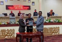 Bupati Winarti hadiri Rapat Paripurna DPRD Kabupaten Tulang bawang
