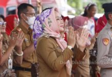 Bupati Winarti Hadiri Kunjungan Kerja ke Kecamatan Gedung Meneng