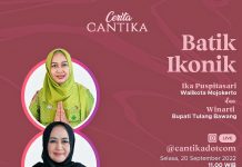 Bupati Winarti menjadi Narasumber Ikonik Batik di Acara Cerita Cantika