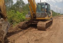Jalan Protokol diperbaiki Pemdes Kagungan Dalam Ucap Terimakasih dan Syukur