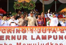 Gubernur Arinal Djunaidi Lakukan Restocking 1 Juta Benih Ikan Di Sungai Tulangbawang