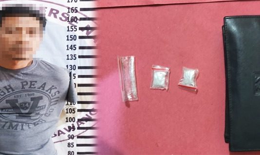 Simpan Narkotika di Dalam Dompet, Oknum PNS Ditangkap Polres Tulang Bawang