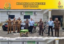JPN Kejari Way Kanan Tarik Aset Pemda yang Dikuasi Mantan Pejabat