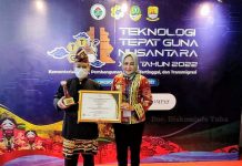 Tulang bawang pertahankan Prestasi Juara III Nasional dalam Teknologi Tepat Guna Nusantara Ke XXIII tahun 2022