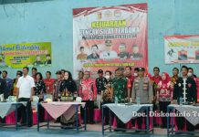 Bupati Winarti Membuka Kejuaraan Pencak Silat Terbuka “APDESI CUP” Tahun 2022 di Rawajitu Selatan
