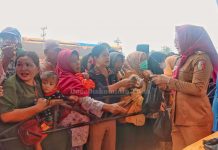 Bupati Winarti gelar Pasar Murah di Kecamatan Menggala Kabupaten Tulang Bawang