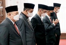 Bupati Winarti Rotasi 5 Pejabat Tinggi Pratama Hari ini
