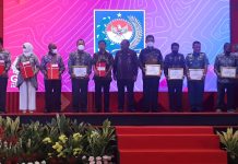 Pemprov Lampung Terima Penghargan Salah Satu Provinsi Tercepat Penyelesaian Batas Daerah dan Kode Desa