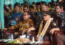 Kepala Kejati Lampung Nanang Sigit Yulianto Meresmikan Kantor Operasional Kejaksaan Negeri Mesuji