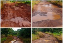 Miris Jalan Penghubung 2 Desa Ini Hancur Parah, Istansi Terkait Terkesan Tutup Mata