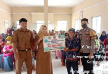 Pemerintah Desa Tanjung Sari Realisasikan Bantuan Langsung Tunai Dana Desa Tahap IV