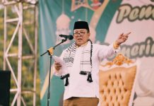 Gubernur Arinal Djunaidi dan Ibu Riana Bersama Ribuan Masyarakat Ikuti Pengajian Akbar Pemprov Lampung di Seputih Agung, Lampung Tengah