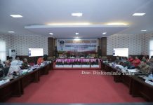 Pj Bupati Tulang bawang Qudrotul Ikhwan Pimpin Rakor Persiapan Nataru 2022