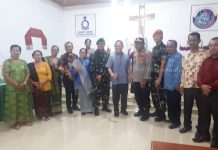 Pastikan Ibadah Natal berjalan lancar, Pj Bupati Qudrotul Ikhwan Kunjungi ke 4 Gereja Di Tulang Bawang