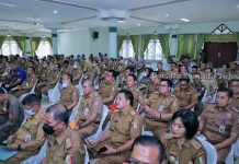 Pj Bupati Tulang bawang Drs Qudrotul Ikhwan MM Pimpin Langsung Rapat Koordinasi