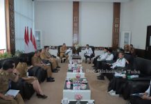 Penjabat Bupati Tulang Bawang Drs Qudrotul Ikhwan MM Laksanakan Audiensi Dengan Baznas Tulang Bawang